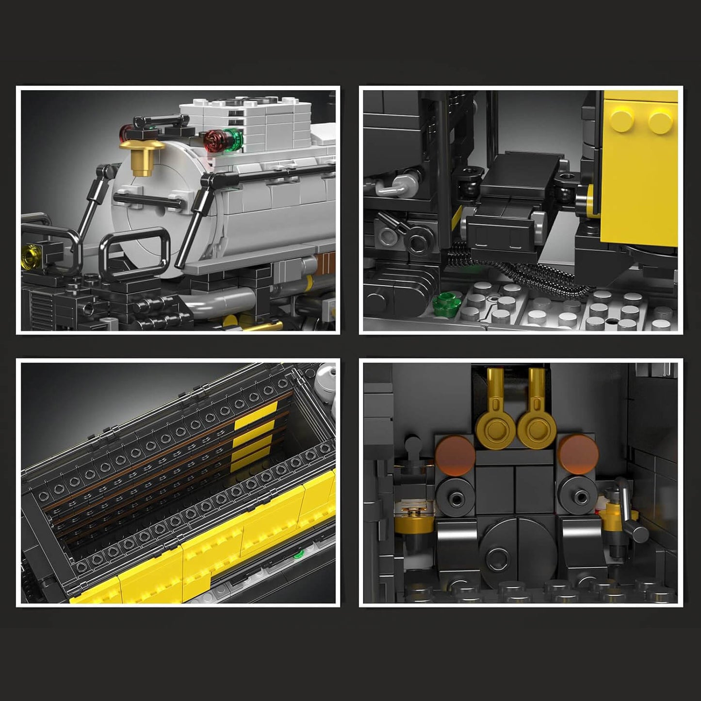 Big Boy 4-8-8-4 Steam Locomotive 3039Pcs