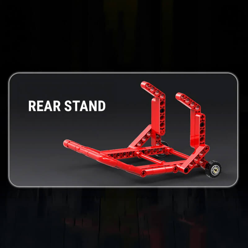 The German Touring Motorbike 2488Pcs