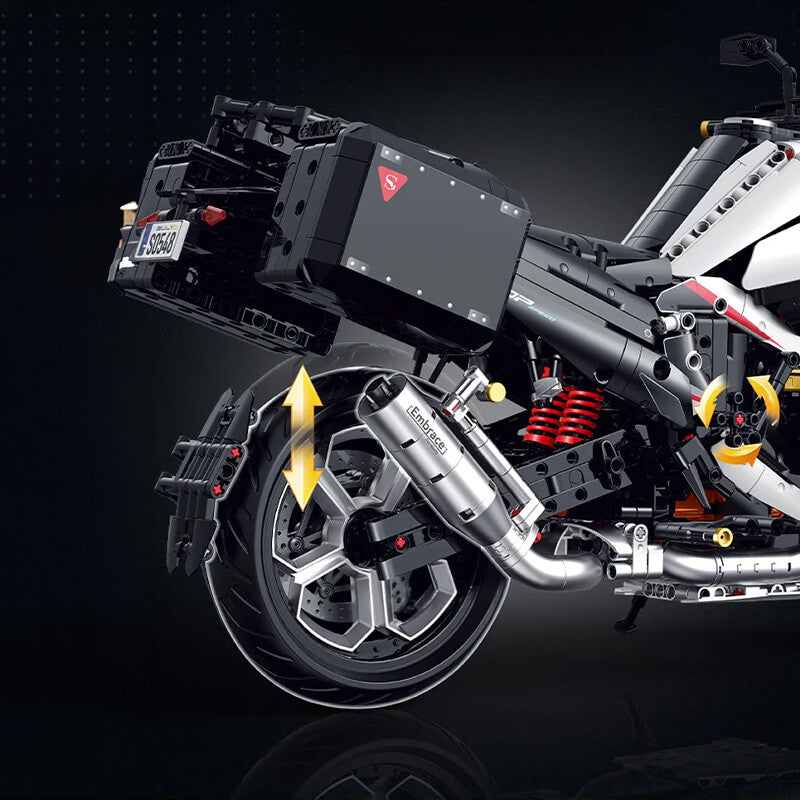 The German Touring Motorbike 2488Pcs
