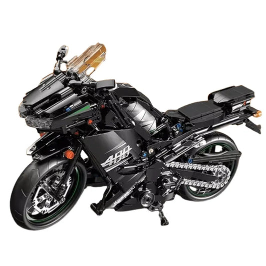 Black Sports Bike 911pcs - RBrickstem®