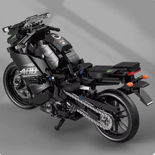 Black Sports Bike 911pcs - RBrickstem®