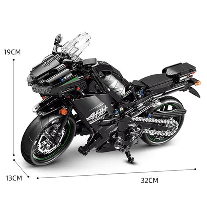 Black Sports Bike 911pcs - RBrickstem®
