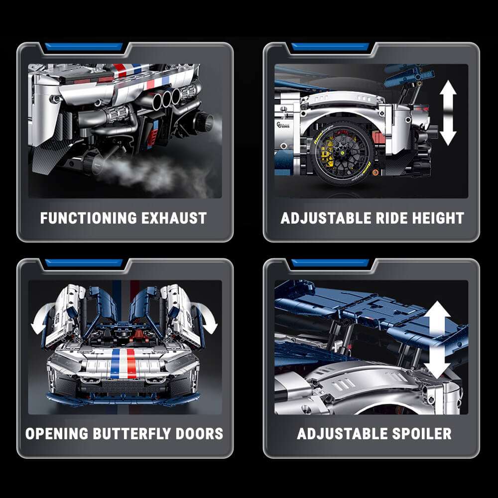 Remote Controlled V6 Prancing Horse Hypercar 3997Pcs