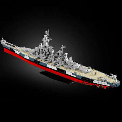 The USS Montana Battleship 2955Pcs
