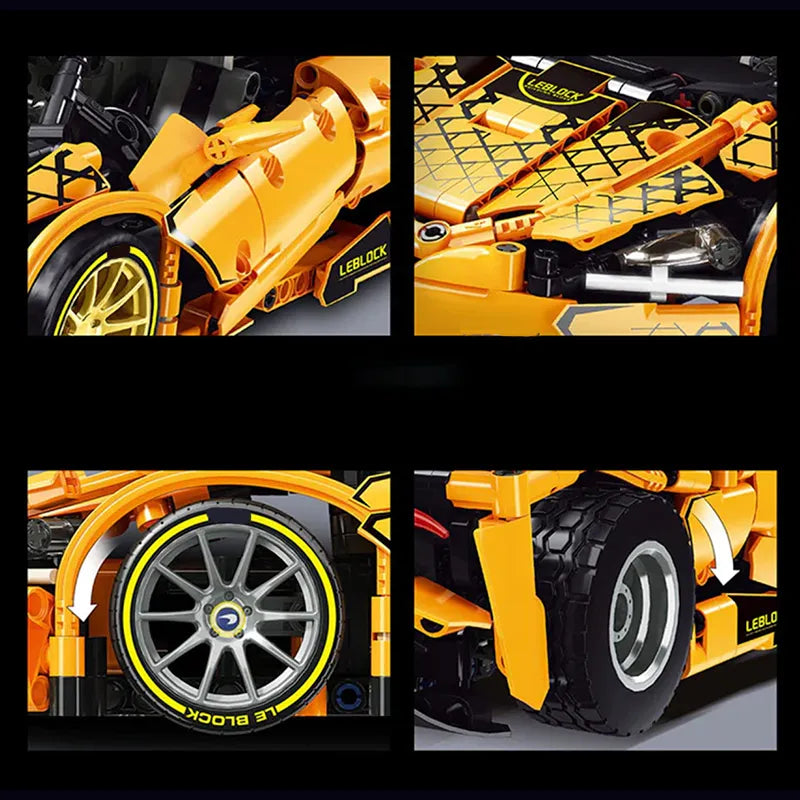 British Hypercar 1127pcs - RBrickstem®