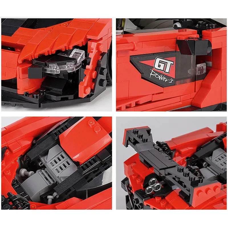 British Hypercar 1181pcs - RBrickstem®