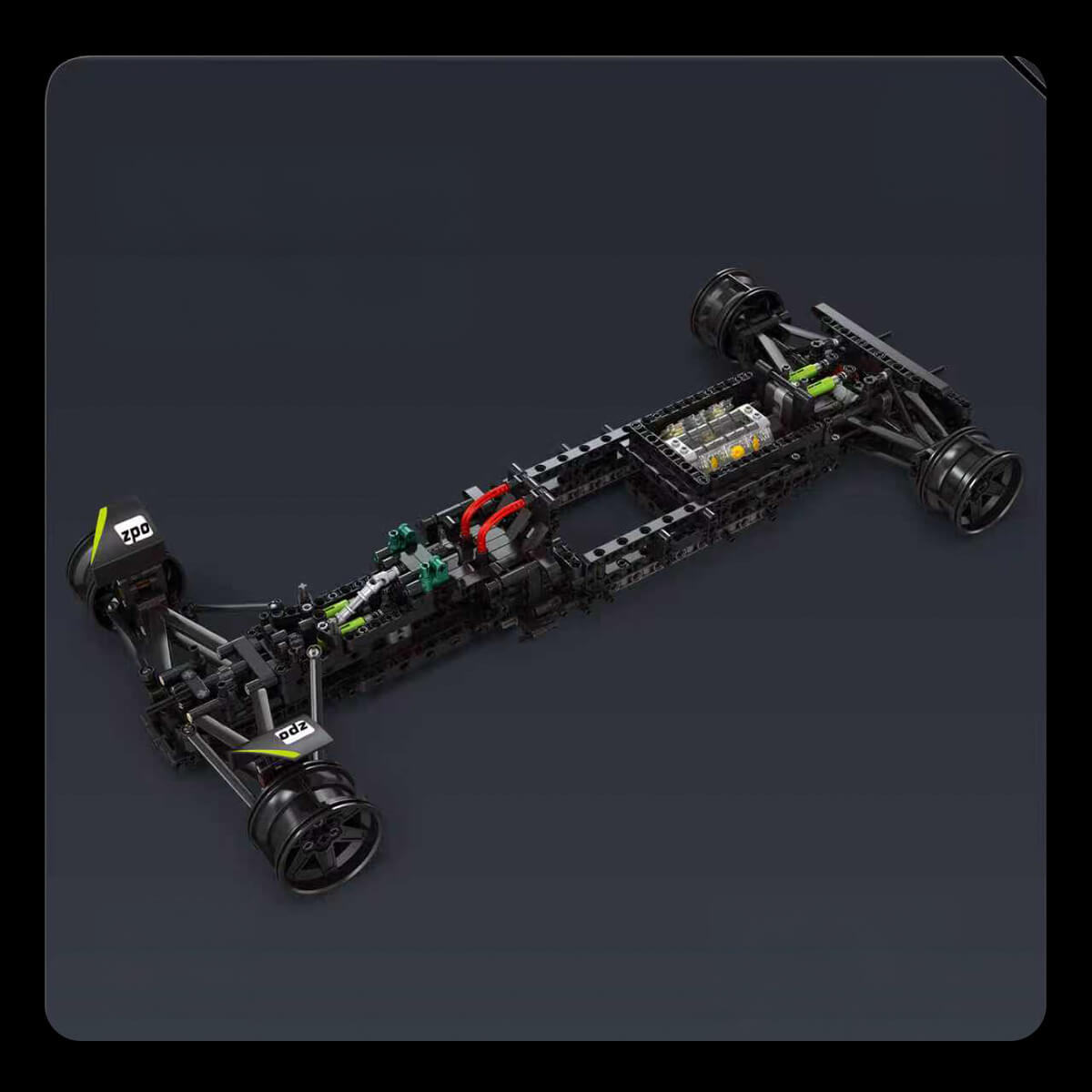 Remote Controlled British Racing Green 1959Pcs - RBrickstem®