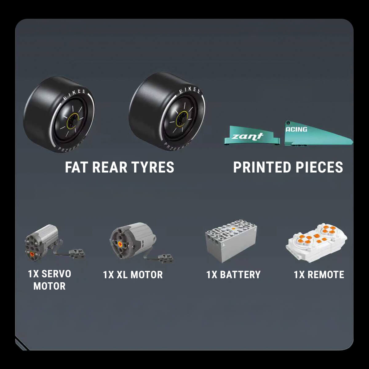 Remote Controlled British Racing Green 1959Pcs - RBrickstem®