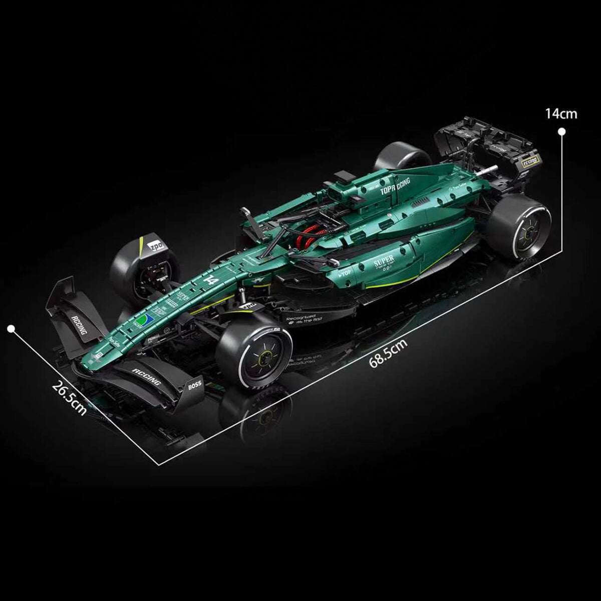 Remote Controlled British Racing Green 1959Pcs