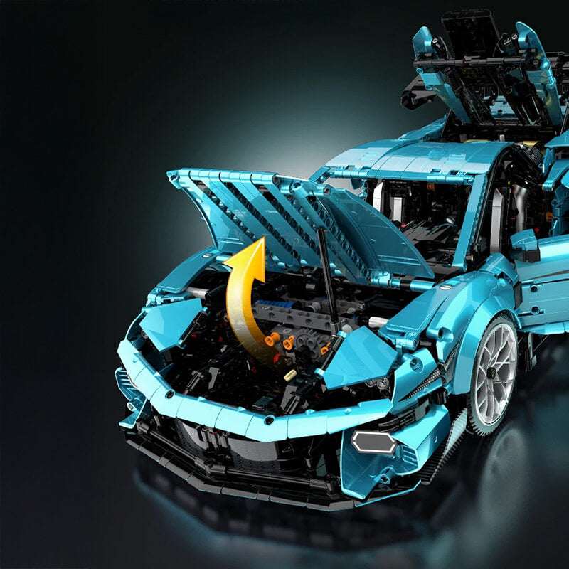 The Ultimate Italian Bull Hybrid Supercar 3600Pcs