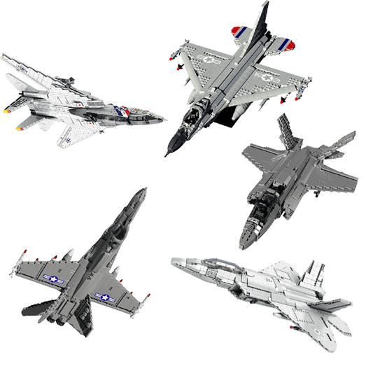 The Mega Fighter Jet Bundle 7846pcs mySite