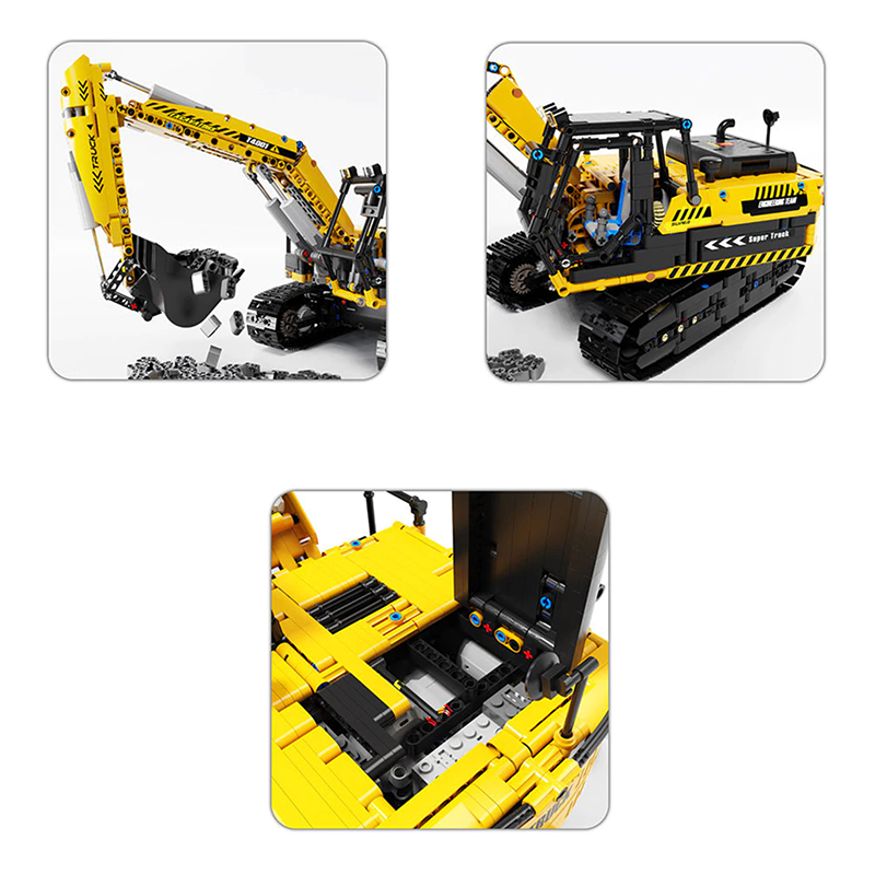 Remote Controlled Excavator 2067pcs mySite