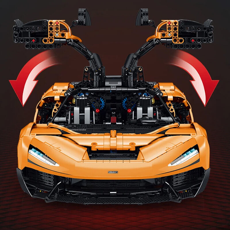 The 1200HP V8 Hybrid British Hypercar 3465Pcs