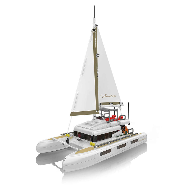 Luxury Catamaran 889Pcs - RBrickstem®