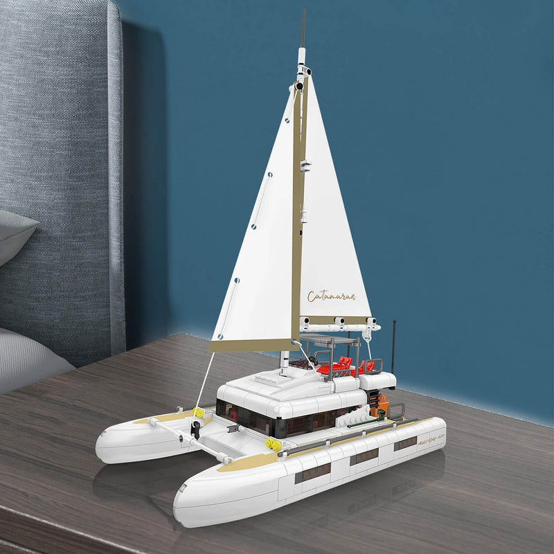 Luxury Catamaran 889Pcs - RBrickstem®