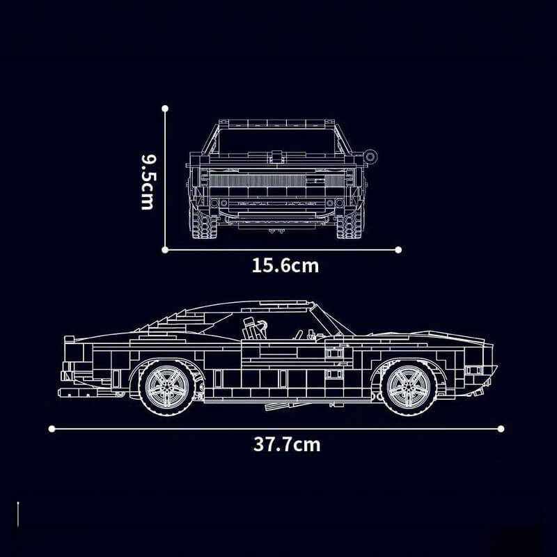 Classic American Muscle 1868pcs mySite