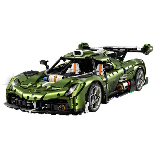 CHROME EDITION SWEDISH HYPERCAR 3840PCS - RBrickstem®