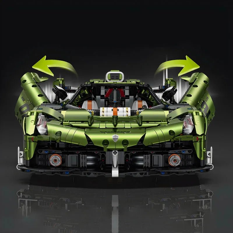 CHROME EDITION SWEDISH HYPERCAR 3840PCS - RBrickstem®