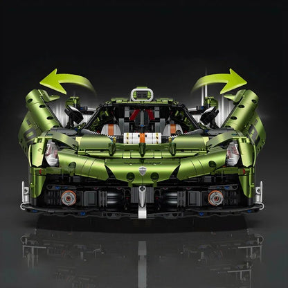 CHROME EDITION SWEDISH HYPERCAR 3840PCS - RBrickstem®