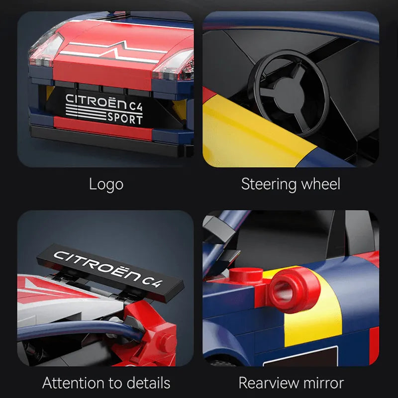Citroen C4 WRC 295pcs - RBrickstem®