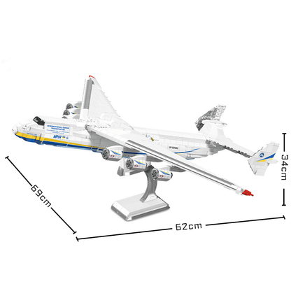 The Antonov AN-225 1727pcs RBrickstem®