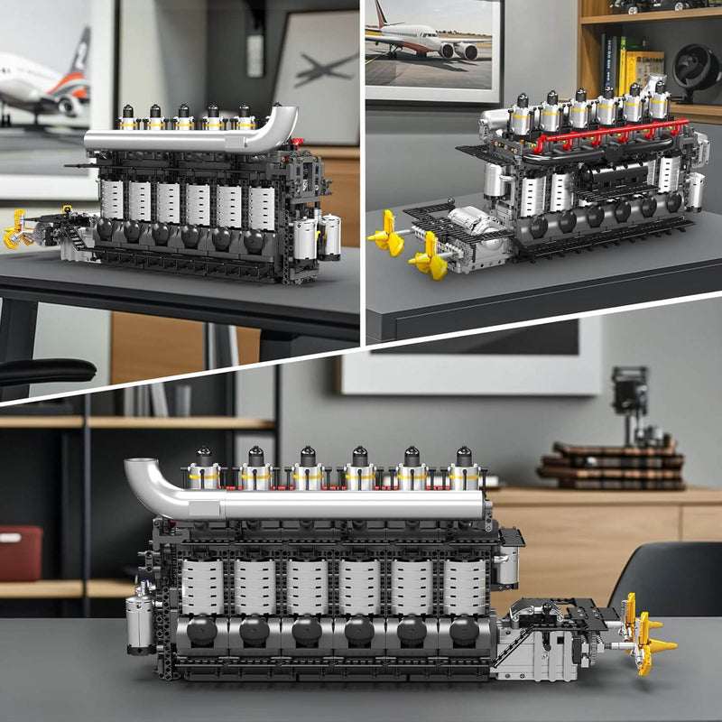 Dual Propeller Marine Diesel Engine 3221Pcs