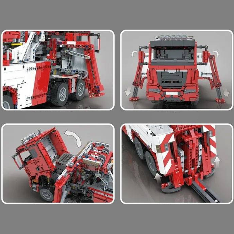 Remote Controlled Fire & Rescue Truck 4419pcs mySite