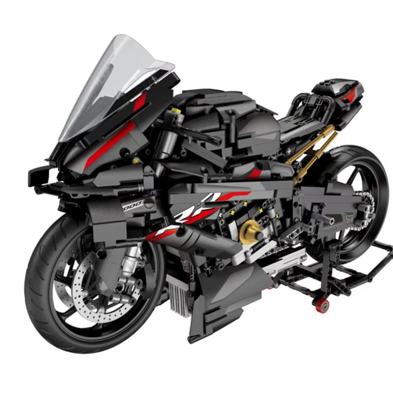 Black Shadow Sports Bike 2078pcs mySite