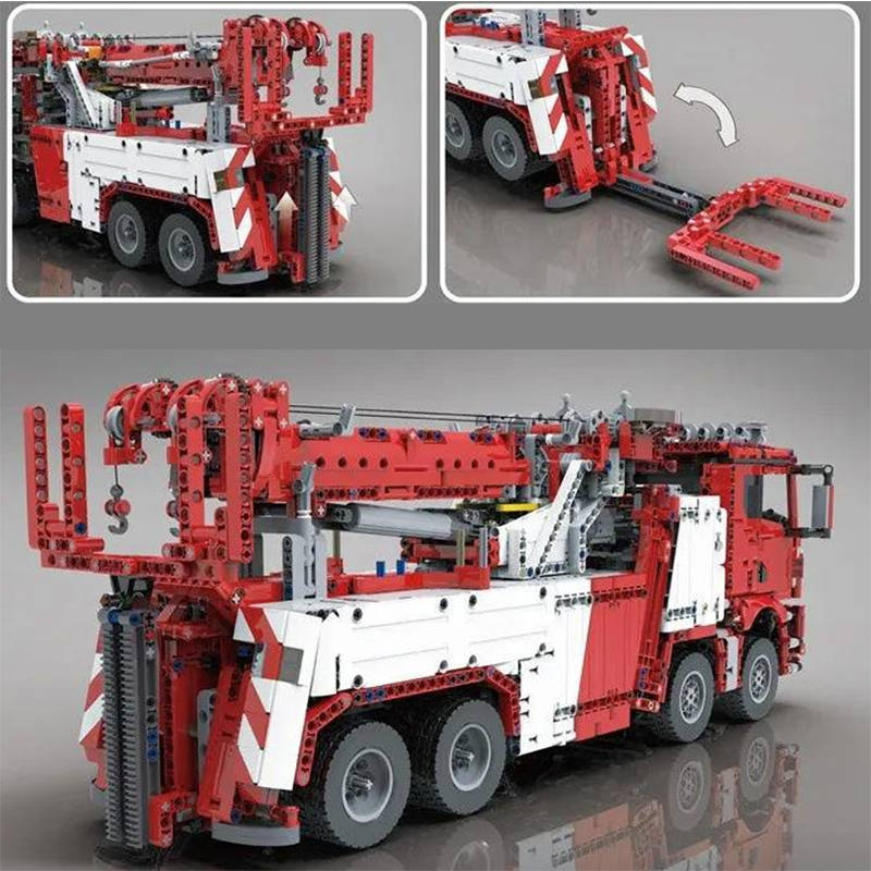 Remote Controlled Fire & Rescue Truck 4419pcs mySite