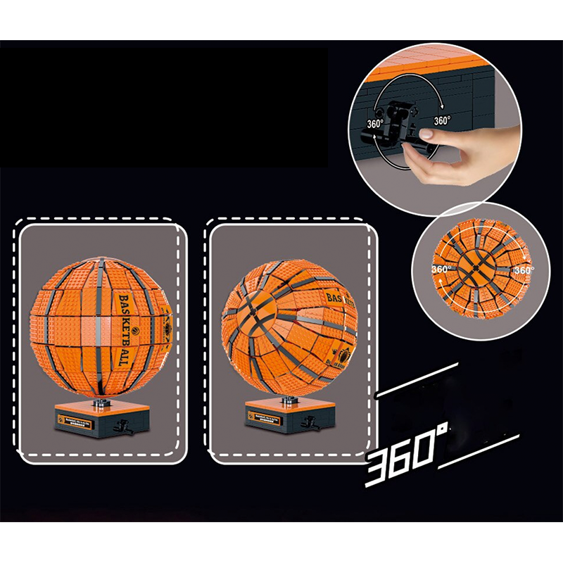 1:1 Scale Basketball 2220pcs mySite