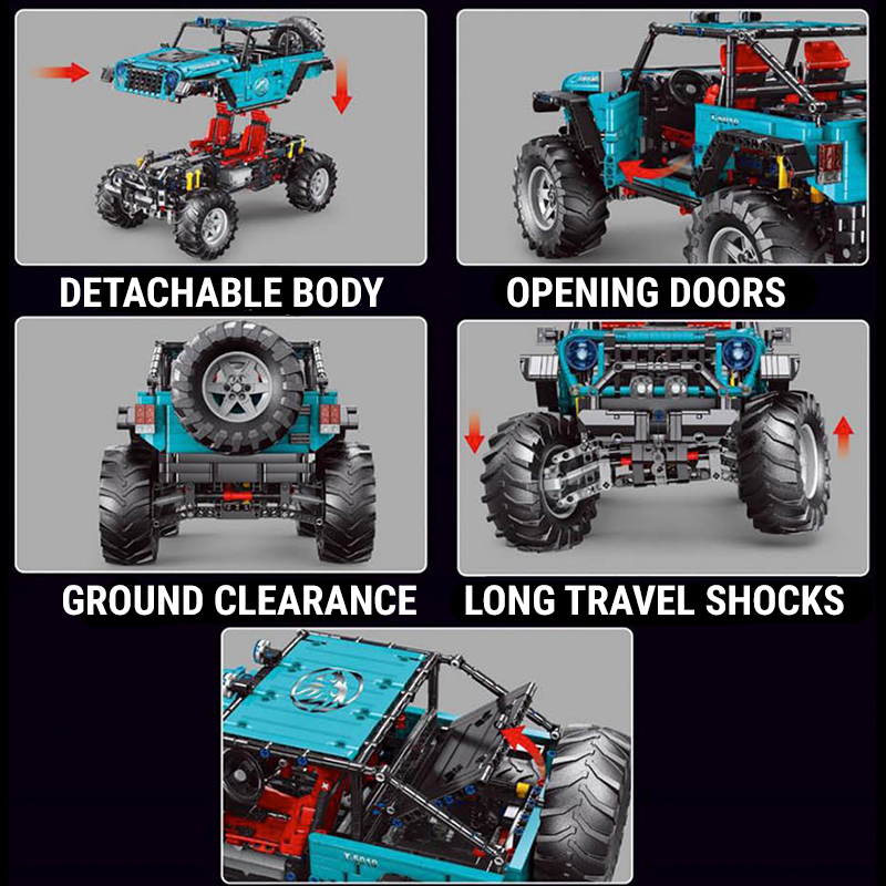 TrailTiger Off Roader 2679pcs mySite