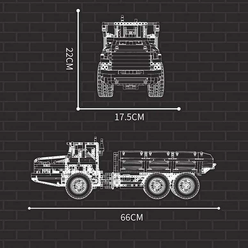 Articulated Dump Truck 1887pcs mySite