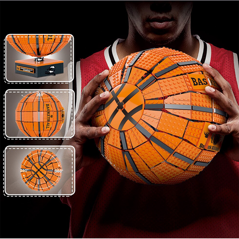 1:1 Scale Basketball 2220pcs mySite