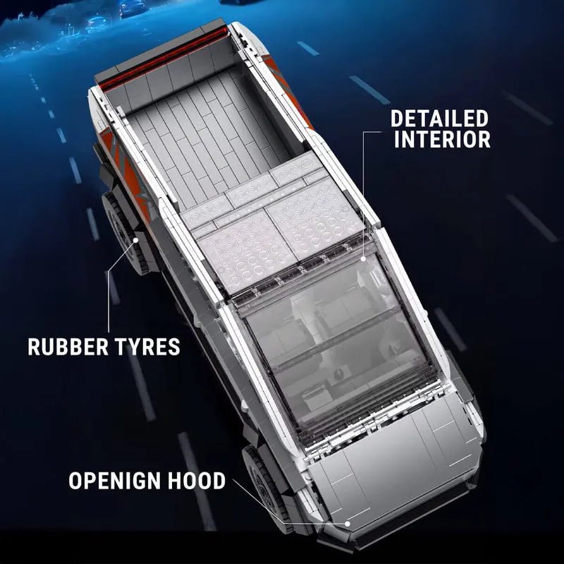 Electric Truck 1066pcs - RBrickstem®