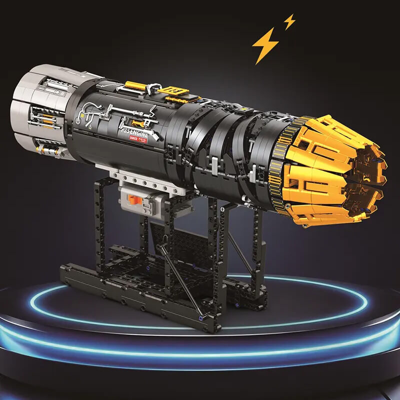 Motorised F35 Turbine Engine 1811Pcs