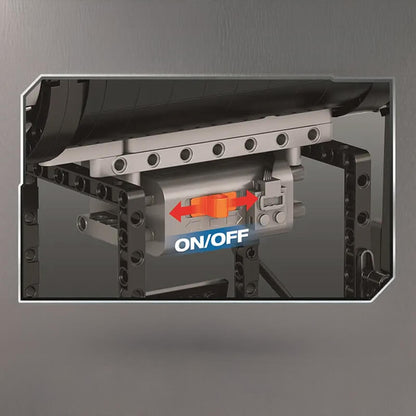 Motorised F35 Turbine Engine 1811Pcs