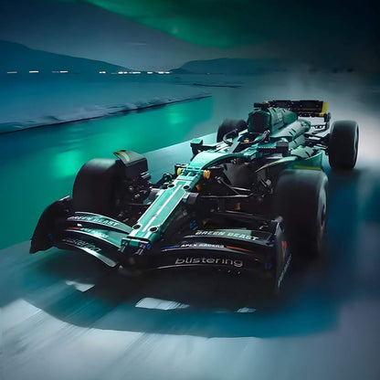 The Ultimate British Racing Green 1911Pcs - RBrickstem®