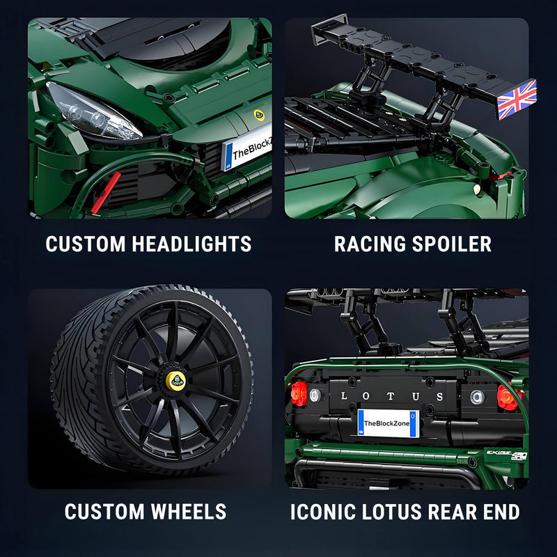 Lotus Exige Cup 430 3729Pcs - RBrickstem®