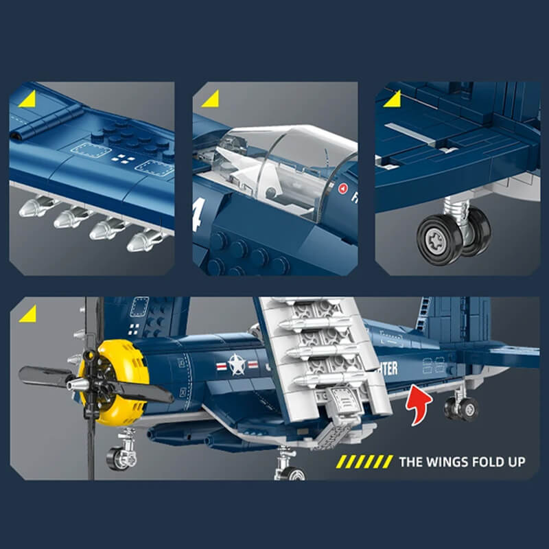 The Vought F4U Corsair 766Pcs