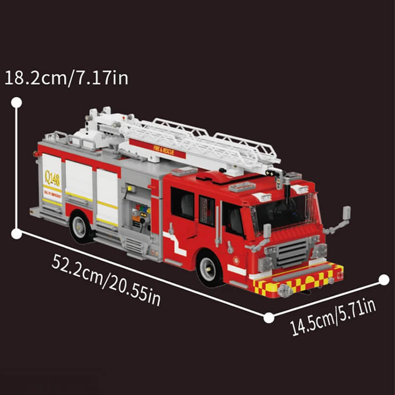 American Firetruck 3032Pcs