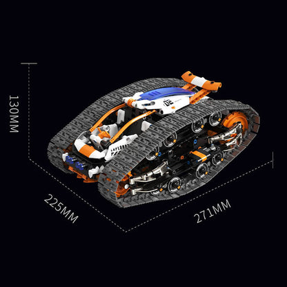 Dual-Mode Remote Controlled Crawler 990Pcs