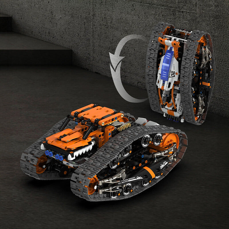 Dual-Mode Remote Controlled Crawler 990Pcs