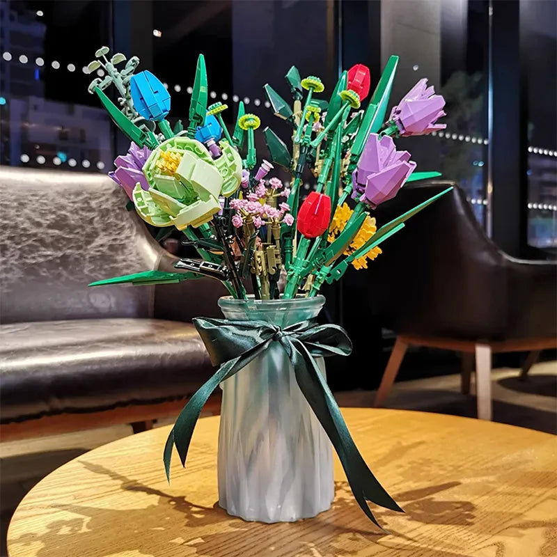Flower Bouquet 999pcs - RBrickstem®