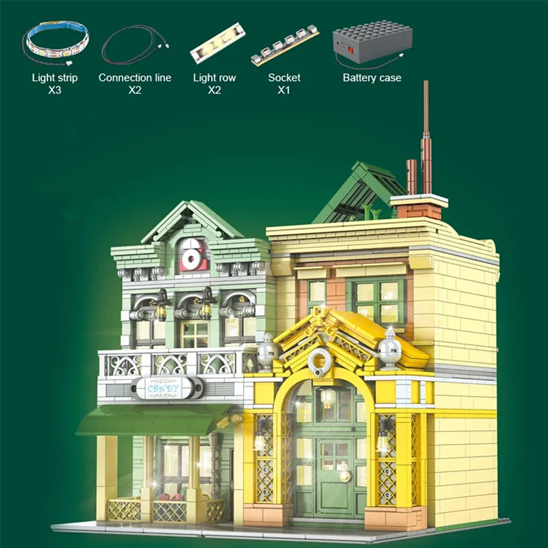 French Restaurant 3095pcs - RBrickstem®