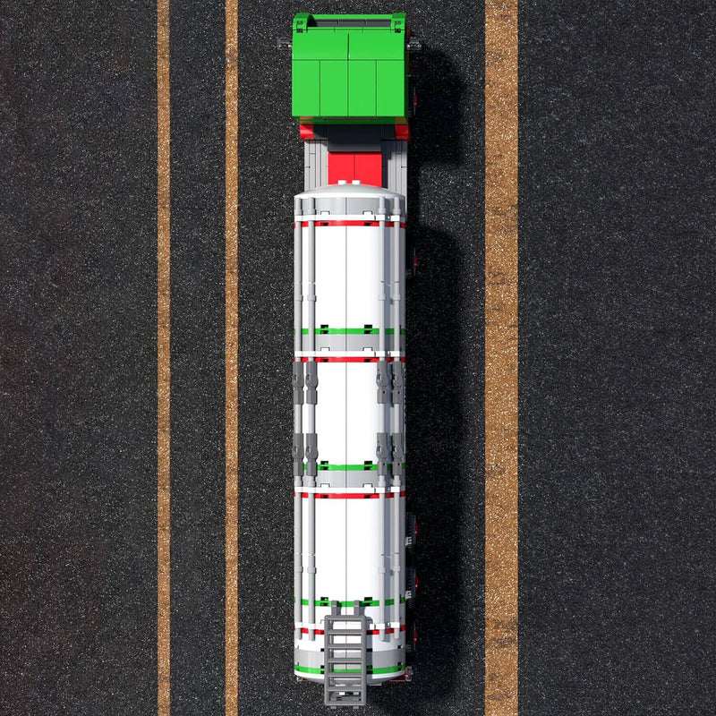 Fuel Tanker Truck 555Pcs