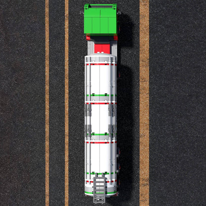 Fuel Tanker Truck 555Pcs - RBrickstem®