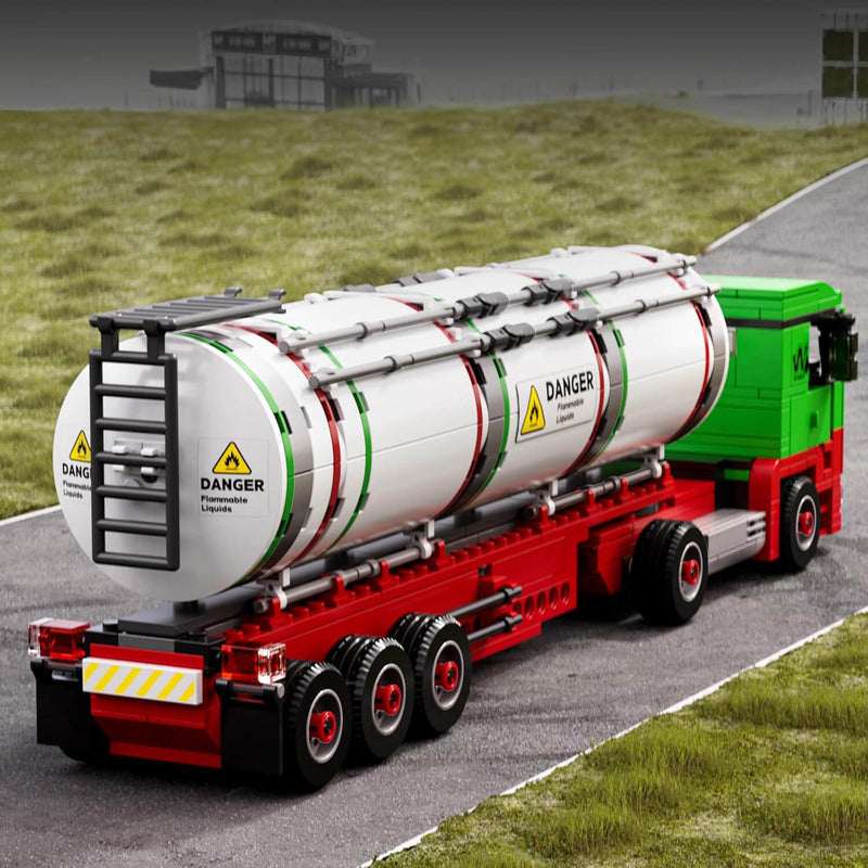 Fuel Tanker Truck 555Pcs