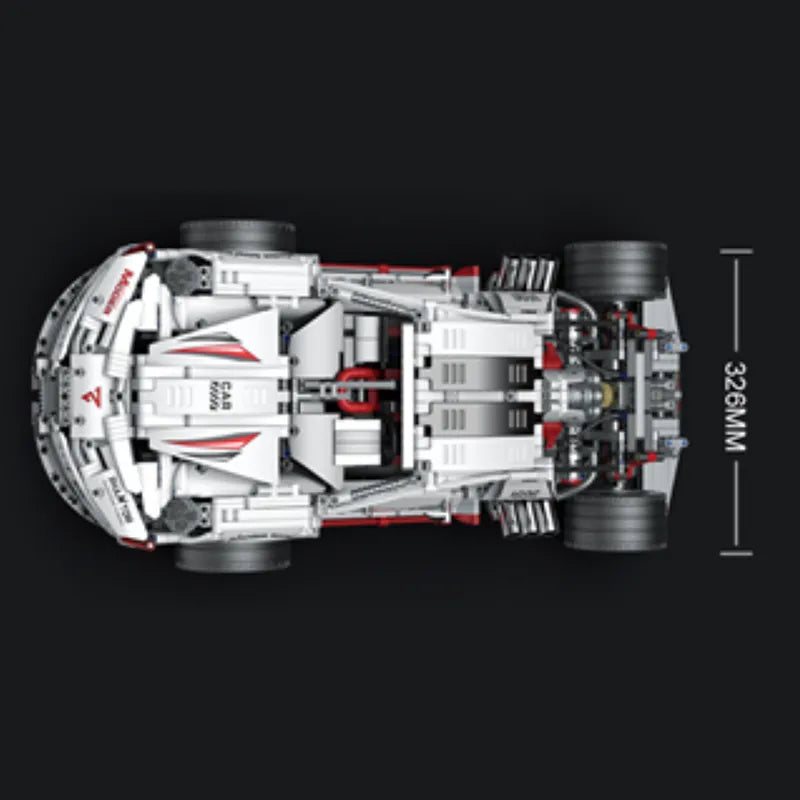 German Dragster 1994pcs - RBrickstem®