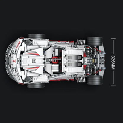 German Dragster 1994pcs - RBrickstem®