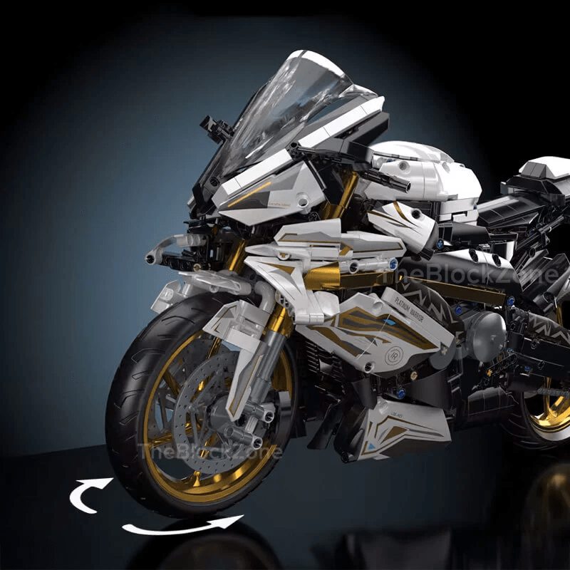 German Performance Bike Model 2044pcs 1:5 Scale - RBrickstem®